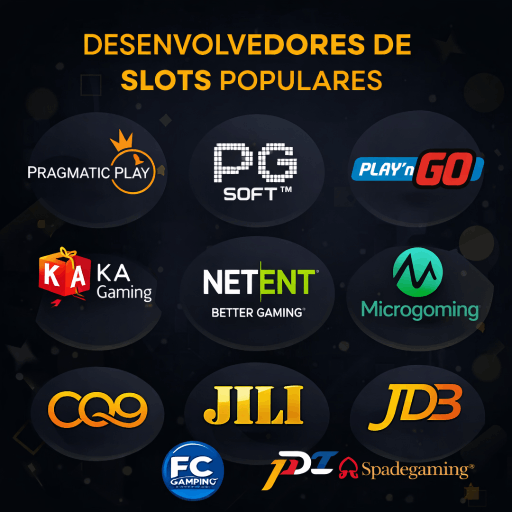 Parceiros desenvolvedores de jogos slots da 887BET no Brasil