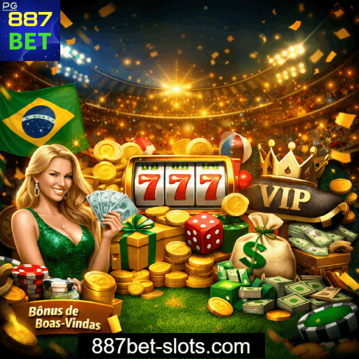 Imagem ilustrativa de promoções de cassino com slot machine, moedas e prêmios